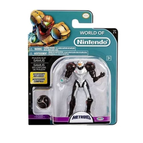 Figura Metroid World Of Nintendo Nuevo Y Articulado
