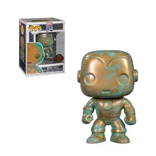 Funko Pop Marvel Iron Man 498 Edicion Especial 80 Años