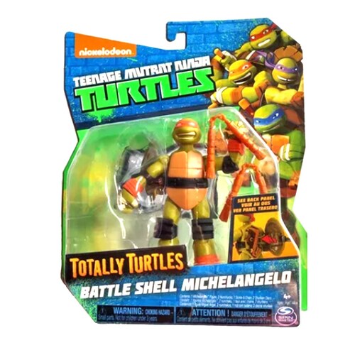 Miguel Angel Battle Shell Totally Turtles Ninjas Tmnt  