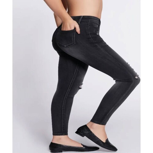Jeans casual dama negro Atmosphere Dnm modelo 7730