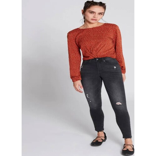 Jeans casual dama negro Atmosphere Dnm modelo 7730