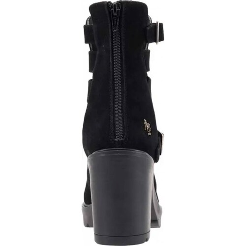 Bota militar dama negro Hpc Polo modelo 9505