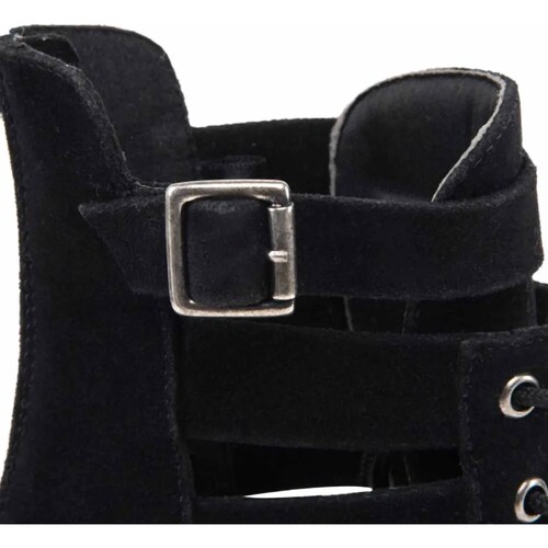 Bota militar dama negro Hpc Polo modelo 9505