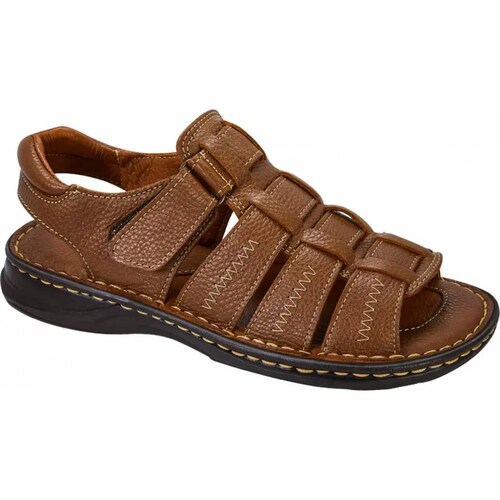 Sandalia casual caballero miel Kafe modelo 160