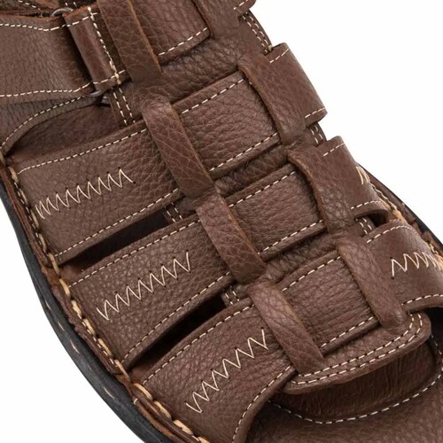 Sandalia casual caballero miel Kafe modelo 160