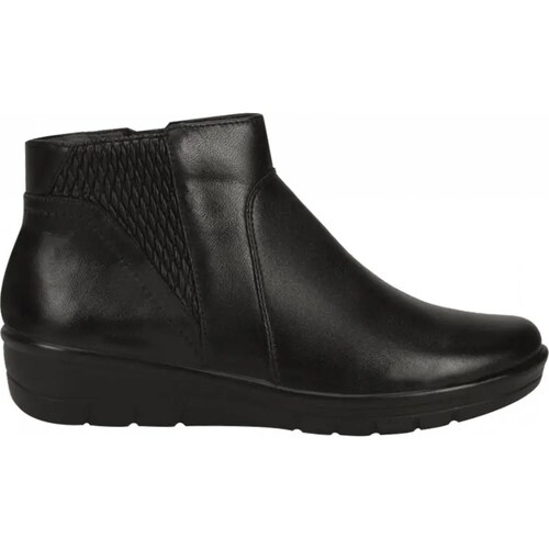 Bota confort dama negro Calzado Pazstor modelo 7512