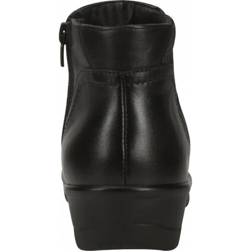 Bota confort dama negro Calzado Pazstor modelo 7512