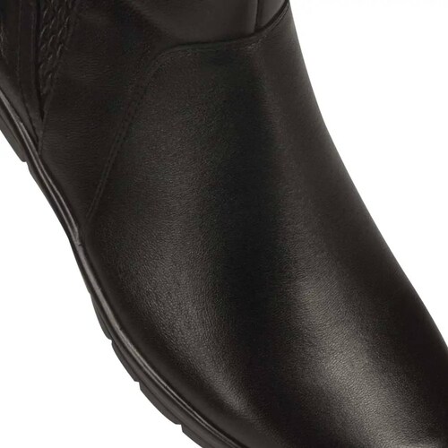 Bota confort dama negro Calzado Pazstor modelo 7512