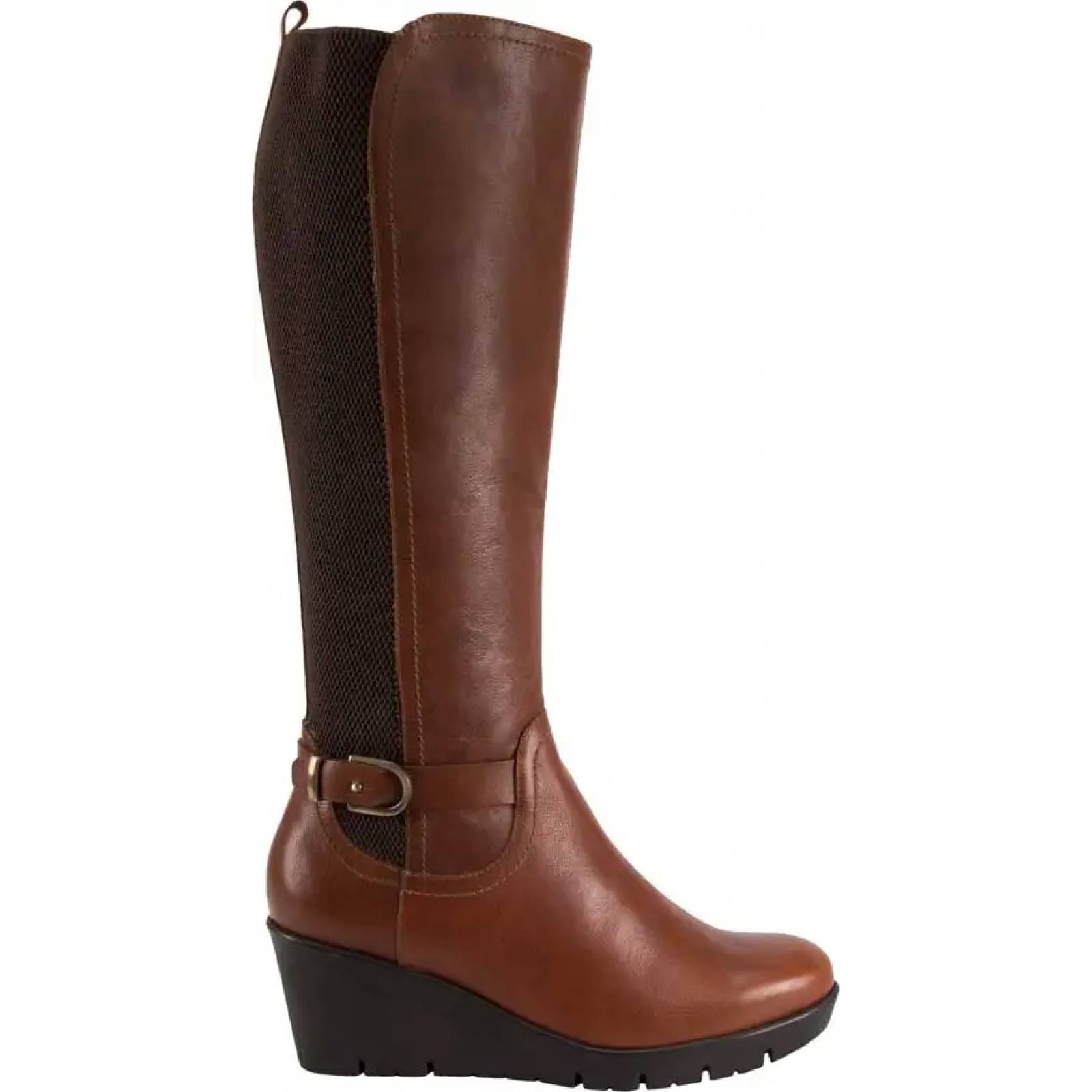 Botas Zapatos Carlo Rossetti Bota Casual Dama Cognac Carlo