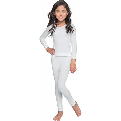 Pantalon interior niña blanco Active Fit modelo 0039