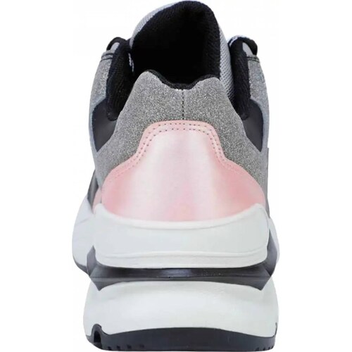 Choclo tenis casual urbano dama gris Belinda Peregrin modelo 2687