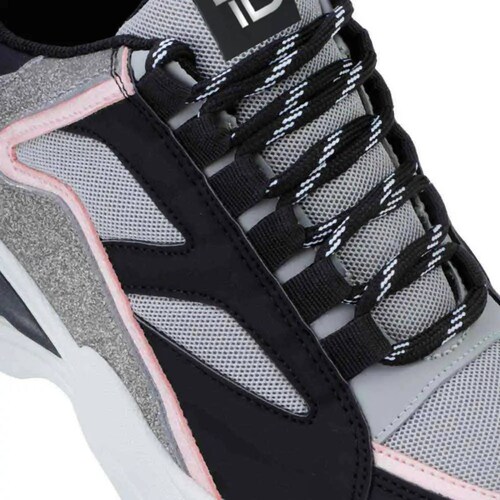 Choclo tenis casual urbano dama gris Belinda Peregrin modelo 2687