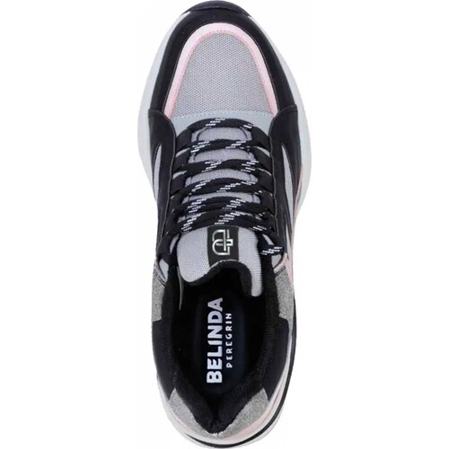 Choclo tenis casual urbano dama gris Belinda Peregrin modelo 2687