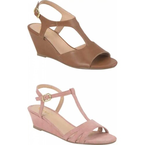 Kit 2 pares sandalia casual dama multicolor Vi Line modelo 4312