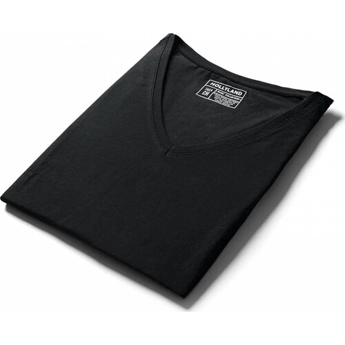 Playera casual dama negro Holly Land modelo 2020