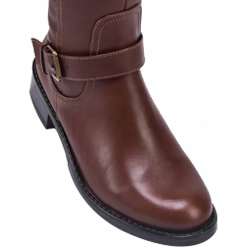 Bota montar dama cognac Vivis Shoes modelo 4550