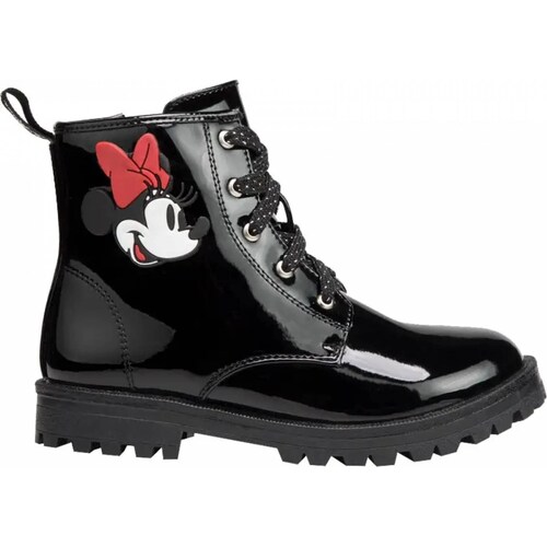 Bota hiker niña negro Minnie modelo 2514