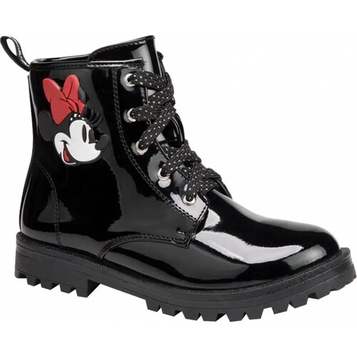 Bota hiker niña negro Minnie modelo 2514