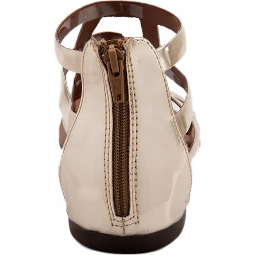 Sandalia casual dama oro Pink By Price Shoes modelo 841