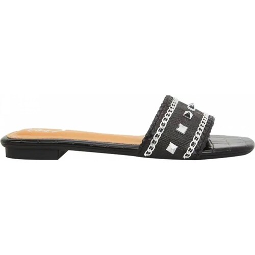 Sandalia casual dama negro Pink By Price Shoes modelo 9032