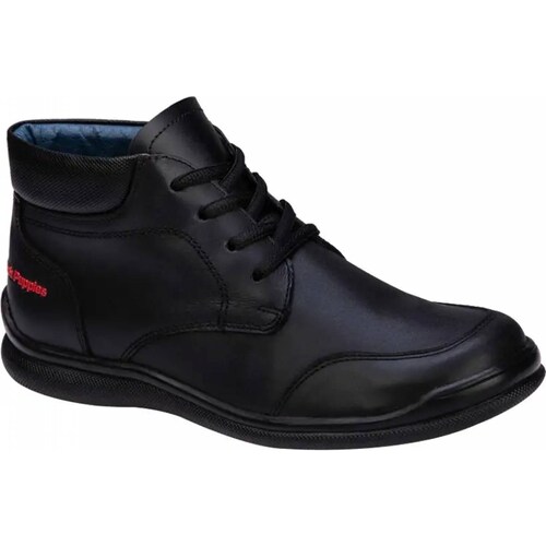 Bota casual juniors negro Hush Puppies1 modelo 1153