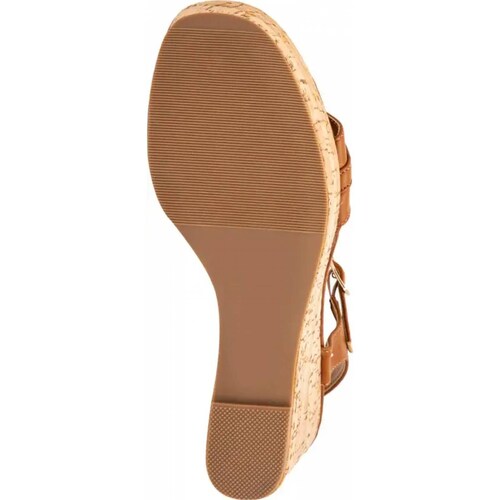 Sandalia casual dama camel Vi Line Fashion modelo 6333