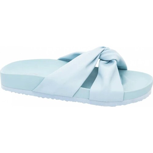 Sandalia casual dama azul Pink By Price Shoes modelo 1112