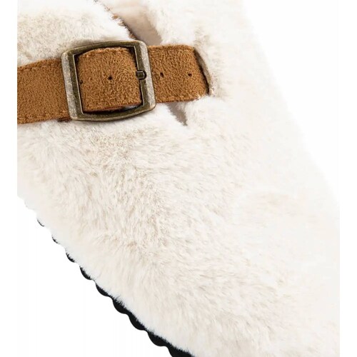 Pantufla confort dama blanco Shosh modelo 4735