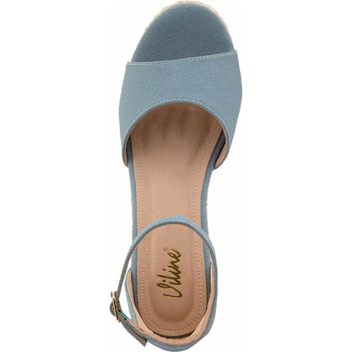 Sandalia casual dama azul Vi Line modelo 9806