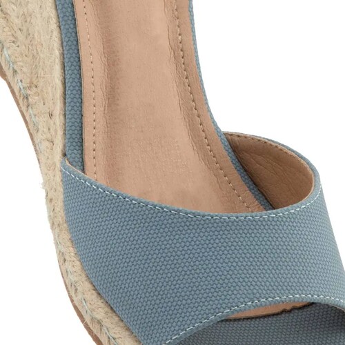Sandalia casual dama azul Vi Line modelo 9806