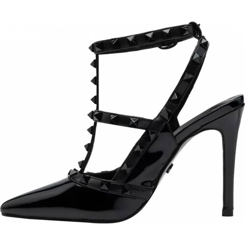 Zapatilla vestir dama negro Belinda Peregrin modelo KW04