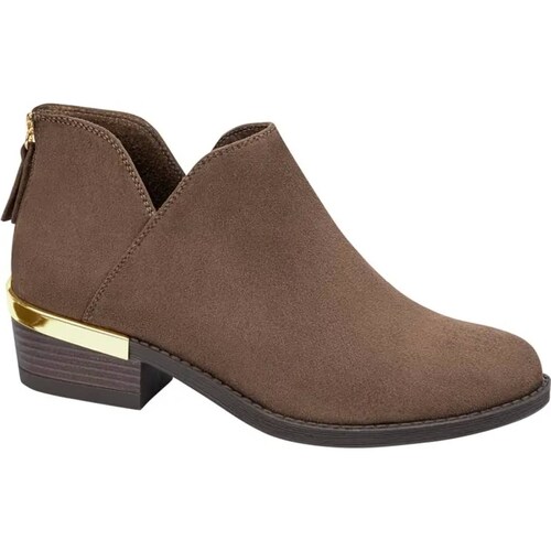 Botines dama taupe Tierra Bendita modelo 9GG9