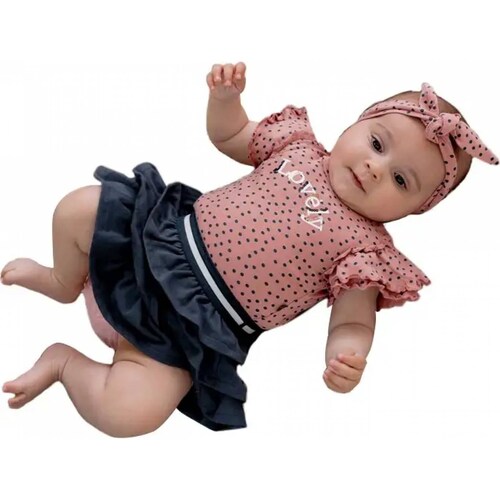 Vestido casual beba rosa Holly Land Baby modelo 6935