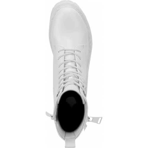 Bota militar dama blanco Belinda Peregrin modelo 0115