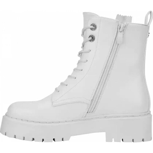 Bota militar dama blanco Belinda Peregrin modelo 0115