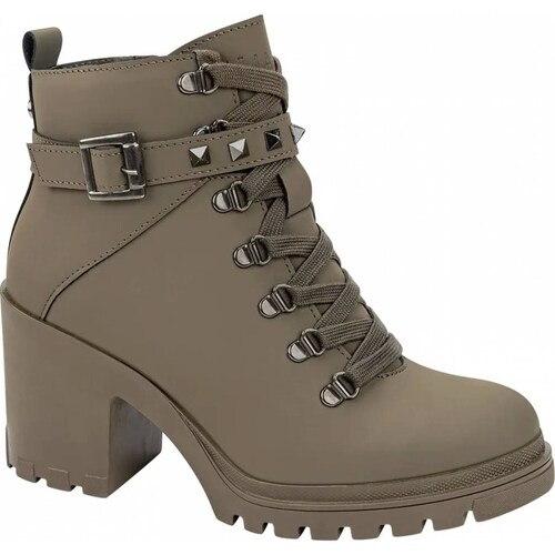 Bota militar dama verde Thalia Sodi modelo 8616