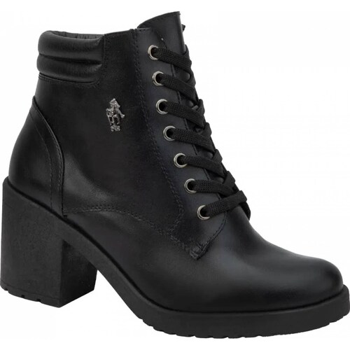 Bota militar dama negro Hpc Polo modelo 1508