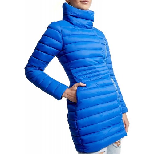 Chamarra abrigadora dama azul rey Holly Land modelo S149