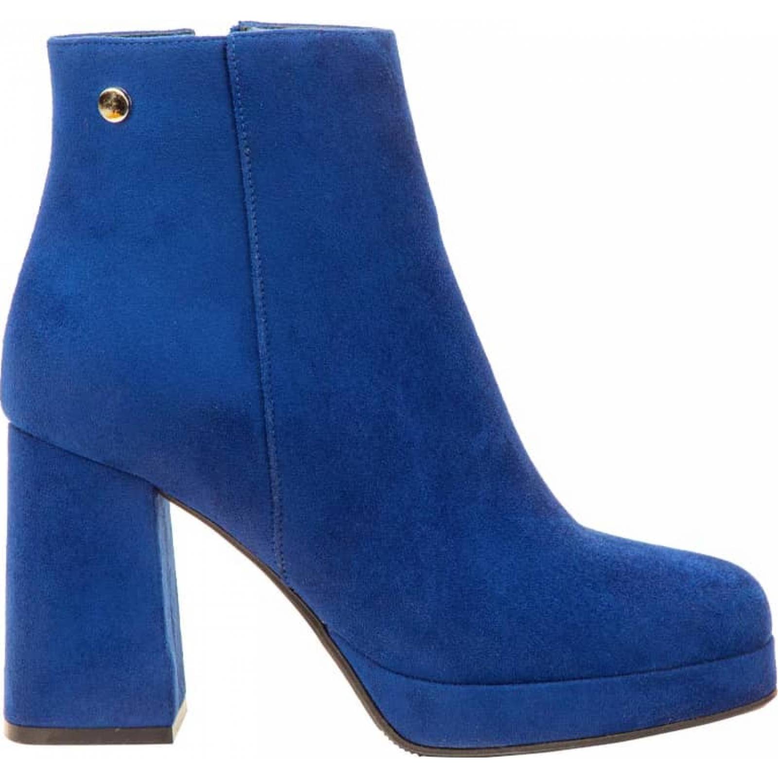 Bota Rey Bota vestir dama azul rey Sao Paulo modelo 2073