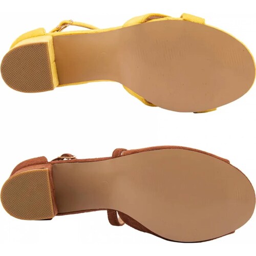 Kit 2 pares sandalia vestir dama multicolor Yaeli modelo 6080