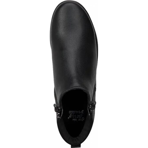 Botines dama negro piel Shosh modelo 2676