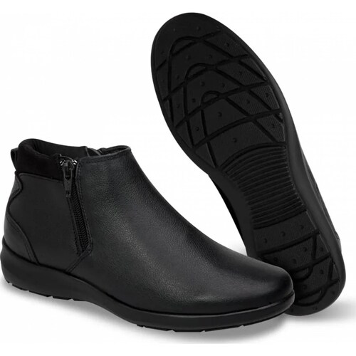 Botines dama negro piel Shosh modelo 2676