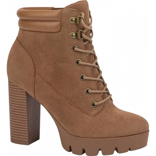Botines dama camel Sao Paulo modelo NC52