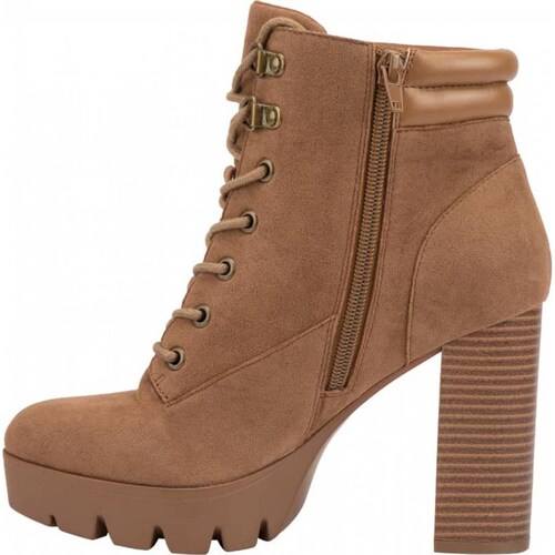 Botines dama camel Sao Paulo modelo NC52