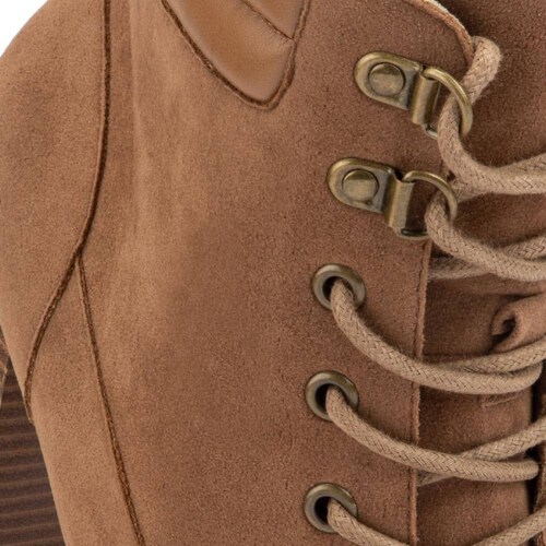 Botines dama camel Sao Paulo modelo NC52