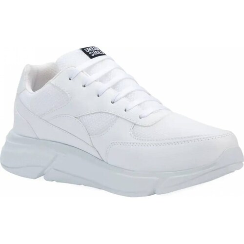 Choclo tenis casual urbano caballero blanco Urban Shoes modelo 0358