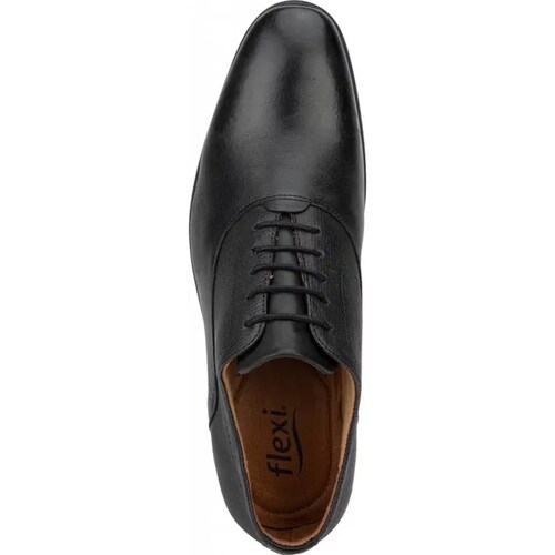 Choclo vestir caballero negro piel Flexi modelo 3602