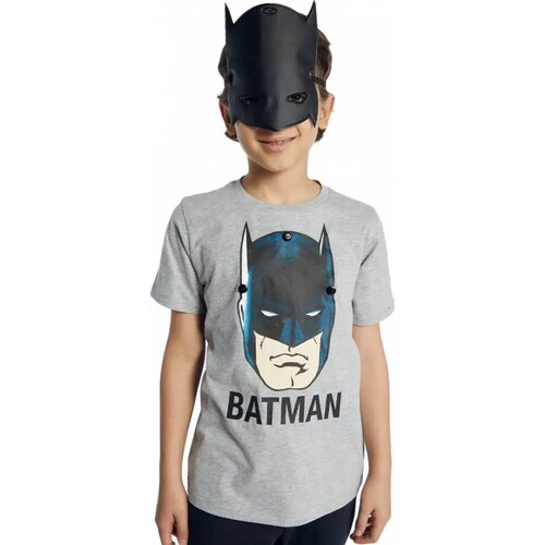 Playera casual niño gris Dc Comics modelo 6189