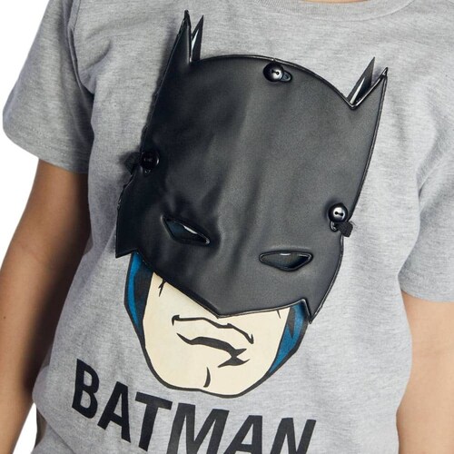 Playera casual niño gris Dc Comics modelo 6189