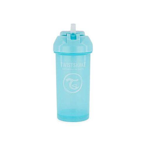 Vaso Straw Cup Twistshake 12oz Azul Past